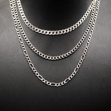 Load image into Gallery viewer, TIN HAUS Diamond Cut Sterling Silver Chain Necklace