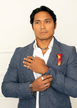 Load image into Gallery viewer, Solar and Andromeda Rings with Presence Chain Necklace and Bracelet Men's Styling - TIN HAUS Jewelry