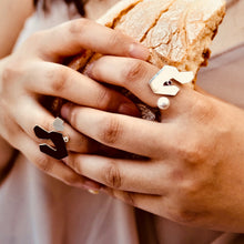 Load image into Gallery viewer, Contemplation 14K CVD Diamond Ring