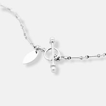 Load image into Gallery viewer, Darling Pearl Toggle Bar Chain Necklace
