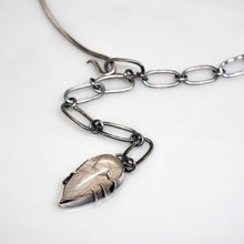 Load image into Gallery viewer, Karma Necklace - Sterling Silver, Rutilated Quartz - TIN HAUS Jewelry
