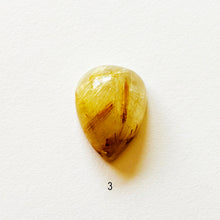 Load image into Gallery viewer, Choose Rutilated Quartz #3 to create the Zoa Ring in your size.