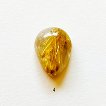 Load image into Gallery viewer, Choose Rutilated Quartz #4 to create the Zoa Ring in your size.