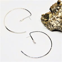 Load image into Gallery viewer, Lunar Star Large with Gemstone Dangle - Sterling Silver or 14KT Gold with Choice of Gemstones - TIN HAUS Jewelry