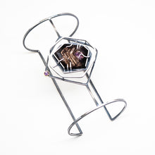 Load image into Gallery viewer, Mana Bracelet - 14K Yellow Gold, Sterling Silver, Brazilian Super 7 Melody Stone, Amethyst - By TIN HAUS® Jewelry