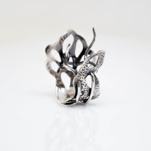 Load image into Gallery viewer, Myth Ring - adjustable size 7 - Sterling Silver - TIN HAUS