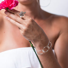 Load image into Gallery viewer, Shen Bracelet and Contemplation Ring 1 Group Shot - TIN HAUS Jewelry