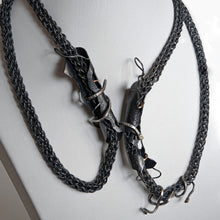 Load image into Gallery viewer, Venom Snake Chain Necklace - Fine Silver, Sterling Silver, 14k Yellow Gold, Diamonds - TIN HAUS® Jewelry