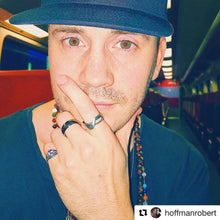 Load image into Gallery viewer, Polished Andromeda Ring on Step Up 2 Actor Robert Hoffman