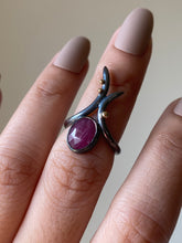 Load image into Gallery viewer, Cleo Ruby Midi Ring