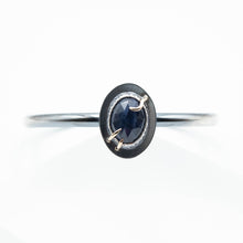 Load image into Gallery viewer, Blue Sapphire Abyss Cuff Bracelet - TIN HAUS