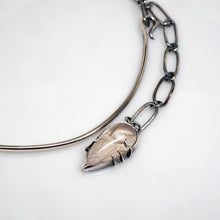Load image into Gallery viewer, Karma Necklace - Sterling Silver, Rutilated Quartz - TIN HAUS Jewelry