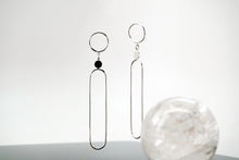 Load image into Gallery viewer, Nefertiti Earrings - Sterling Silver - TIN HAUS Jewelry