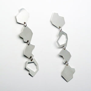 Particle Earrings - Sterling Silver - TIN HAUS Jewelry