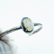 Load image into Gallery viewer, Moonstone Abyss Cuff Bracelet - Size Small