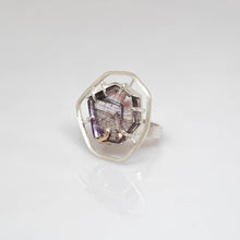 Load image into Gallery viewer, Stratosphere 14K Sterling Silver Brazilian Quartz Ring