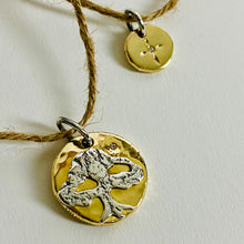 Load image into Gallery viewer, 18K Gold Diamond Pendants - Upcycled Jewelry Initiative by TIN HAUS